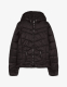 Steppjacke mit Kapuze